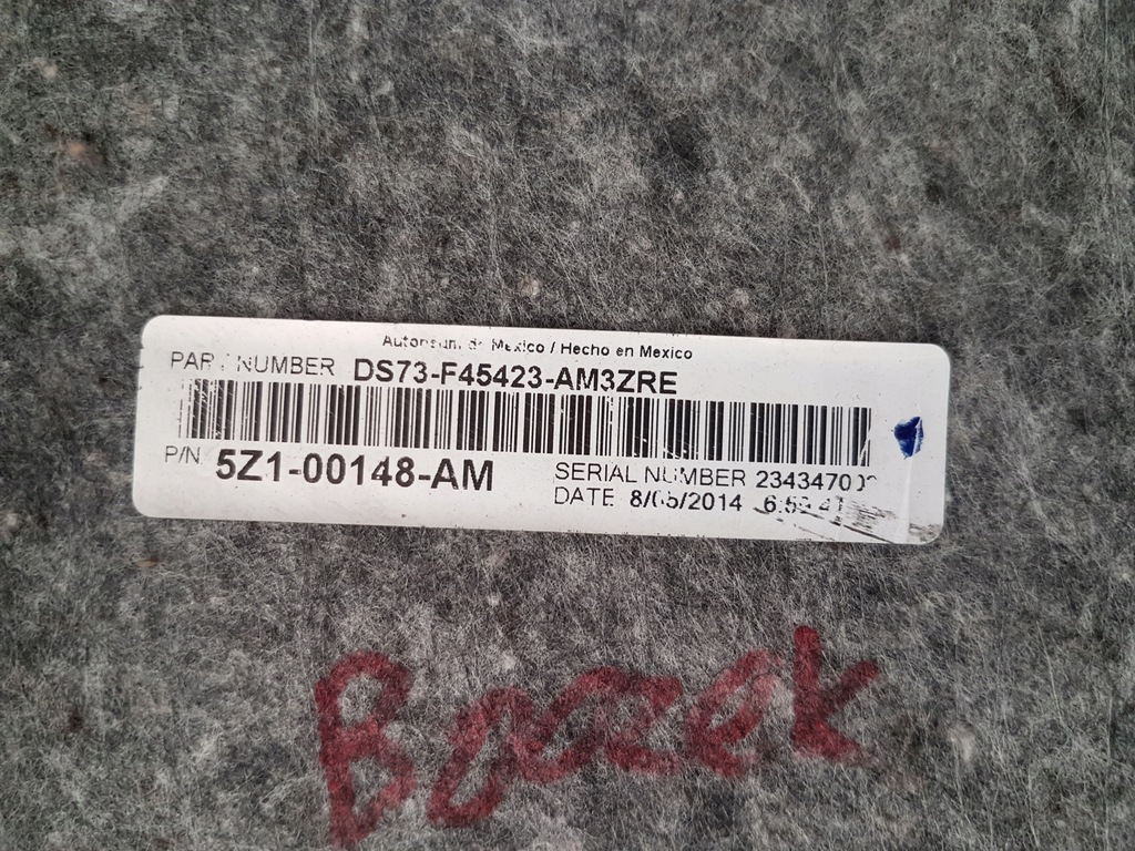 фото №7, Ford fusion mk5 13- обшивка багажника sedan usa