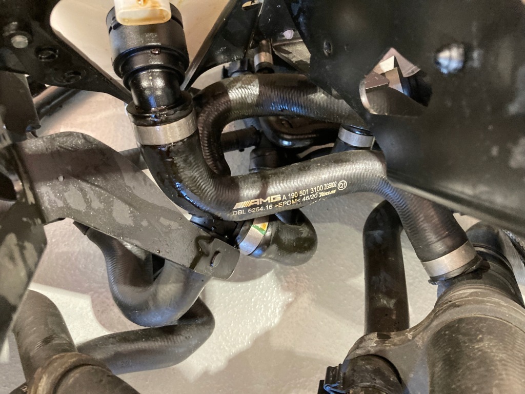 Mercedes amg gt a190 интеркулер интеркулер левое  правый  бачок шланги Доставка