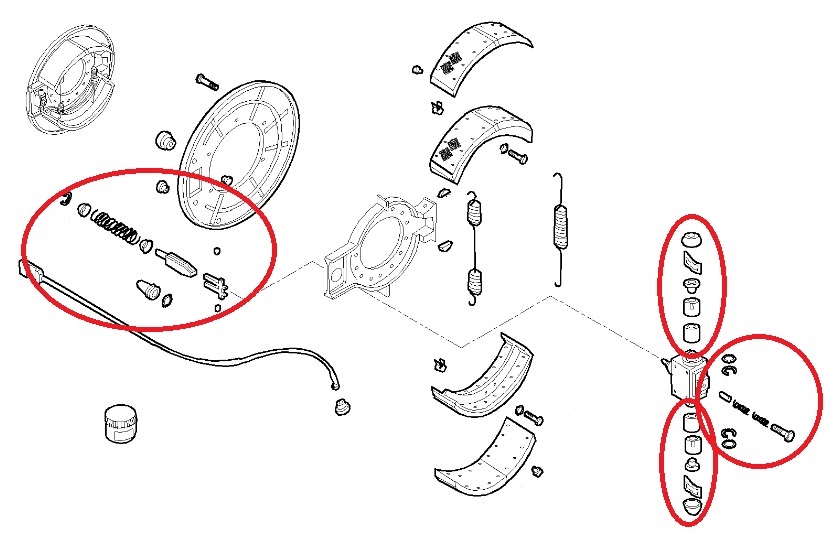 фото №5, Набор ремонтный распорка iveco eurotech eurotrakker eurocargo