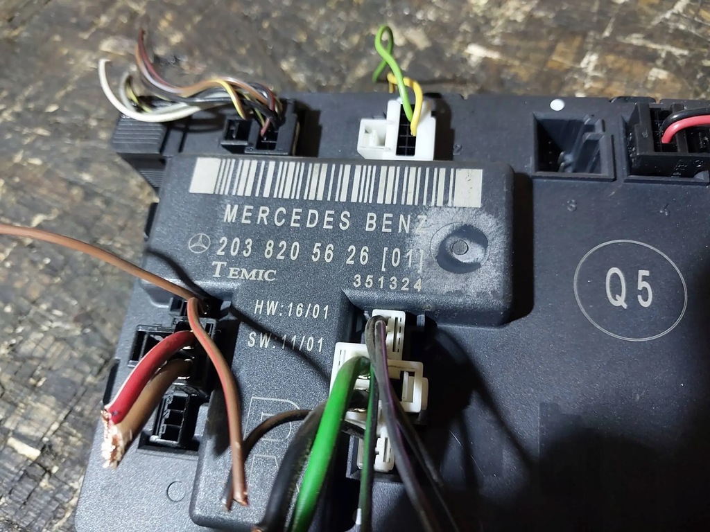 фото №8, Блок керування / модуль двері mercedes-benz c w203 2038205626