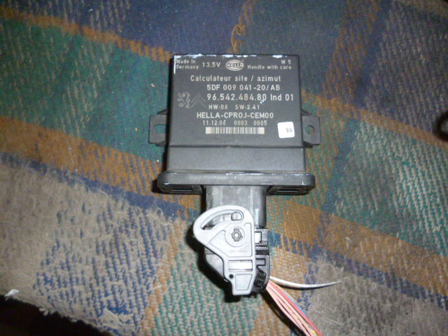 фото №1, Модуль світла citroen c4 picasso 9654248480