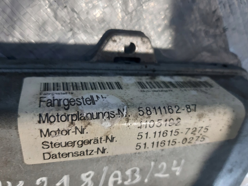 фото №5, Блок керування бортовий комп'ютер man edc bosch 0281010241