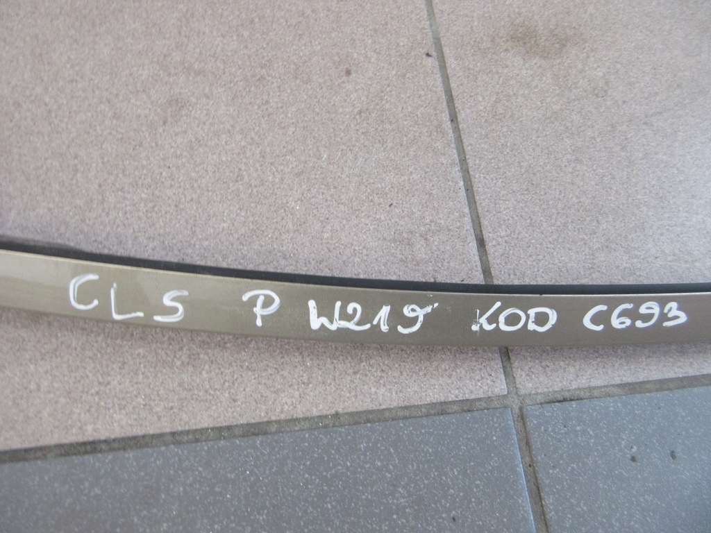 фото №5, Молдинг кровельная кузовная правая mercedes w219 c219 cls c693