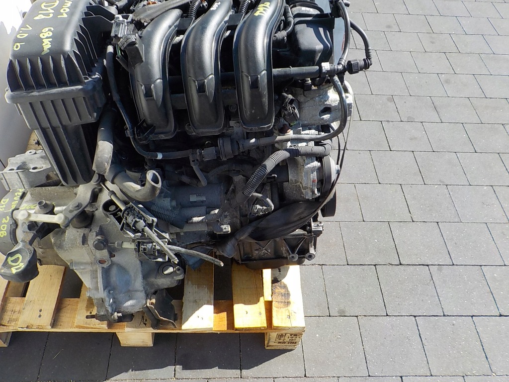 фото №9, Peugeot 208 14r 1.0 vti 68km двигатель zmz zm01 kompletny film