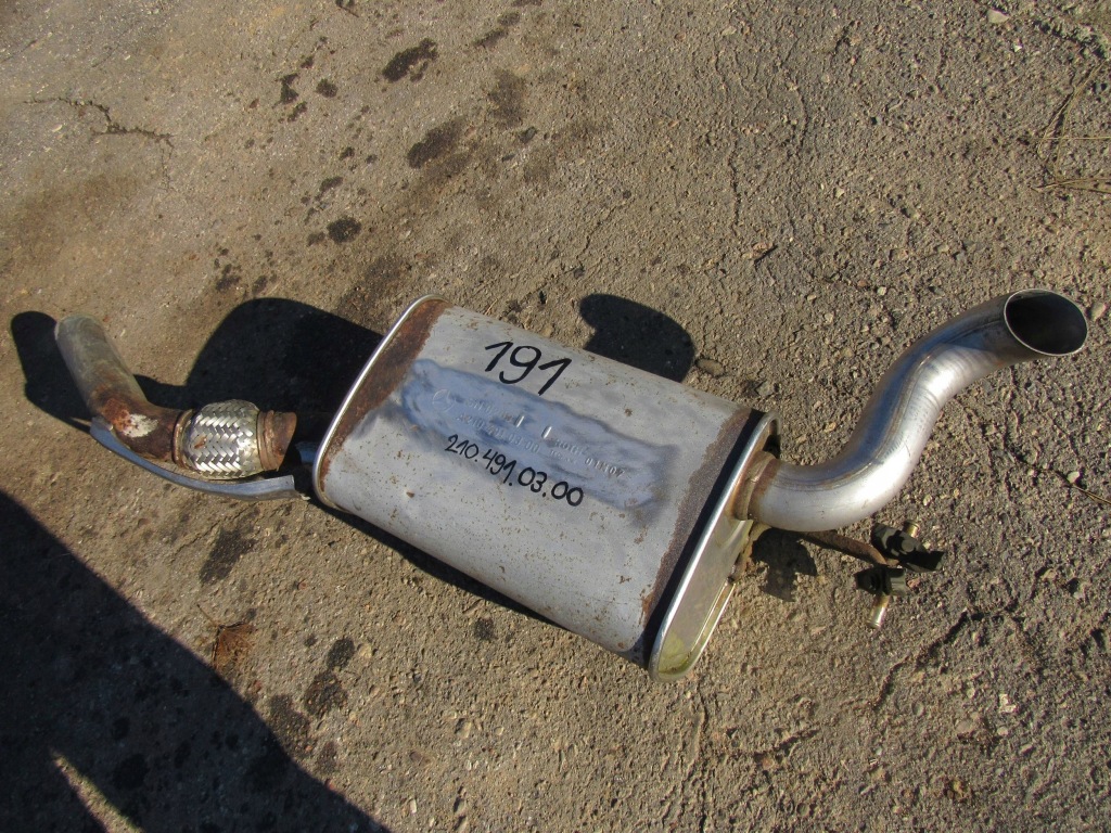 фото №7, Гасник кінцевий вихлоп mercedes-benz e w210 210 2.0 benz a2104910300