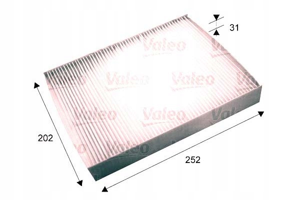 фото №1, Фільтр кабіни hyundai ix55 3.0d 09.08-12.12 valeo