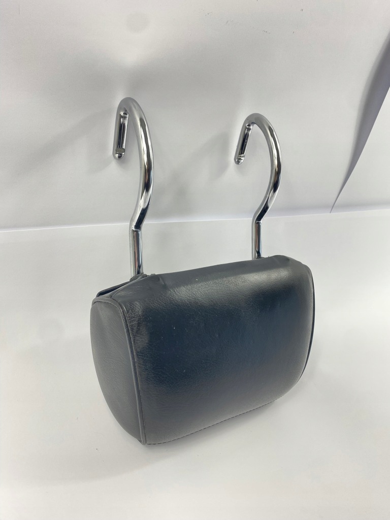 фото №6, Підголівник задній сидіння полиця чорний шкіра шкіряний mercedes w124 sedan czar