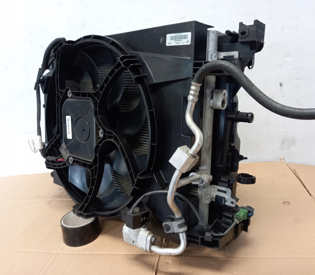 фото №10, Комплект радиатор renault zoe демонтаж 214104950r 921007736r 214819480r
