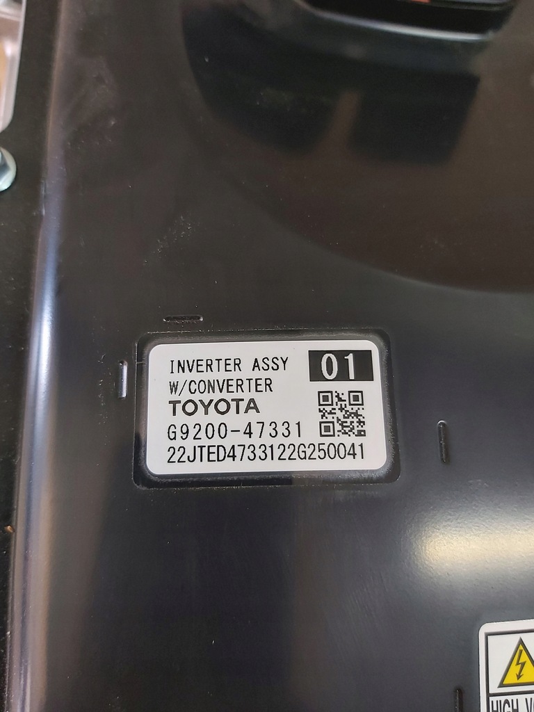 фото №5, Toyota c-hr chr инвертор инвертор converter 22r