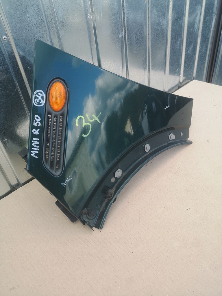 фото №6, Крила лівий mini cooper r50 01-04 przedlift 895/6 british racing green