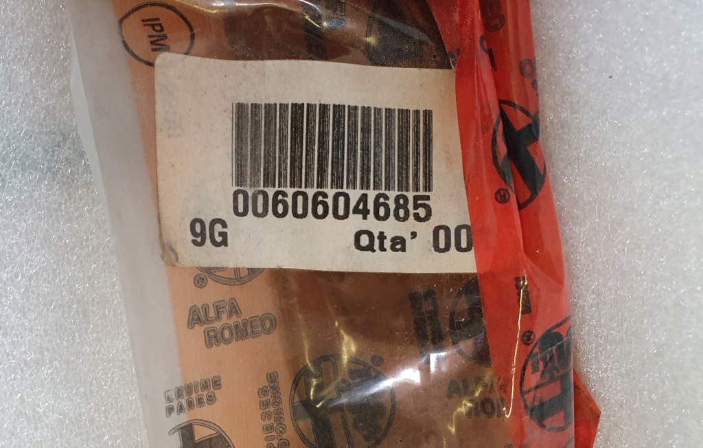 Купить Прокладка молдинг стекло перед левая alfa 146 оригинал