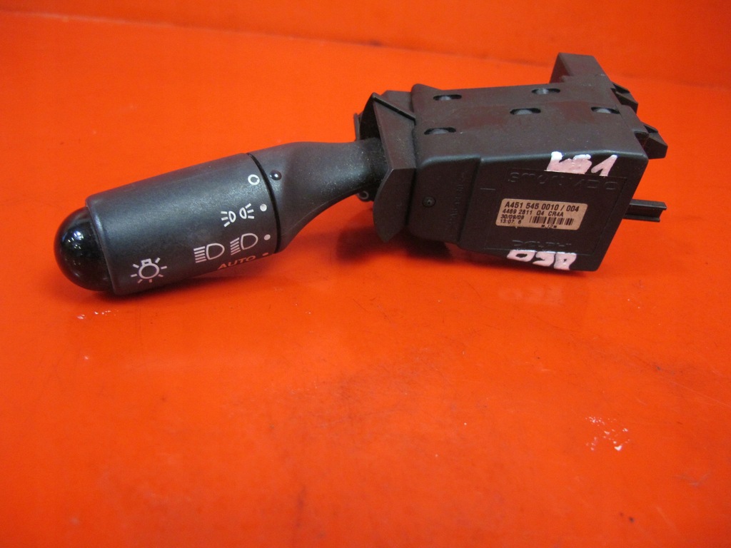 фото №1, Smart fortwo 2 ii 451 переключатель рычаг света авто a4515450010