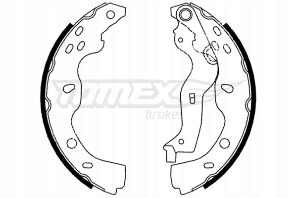 фото №2, Tomex гальмівні колодки гальмівні fiat sedici 06-