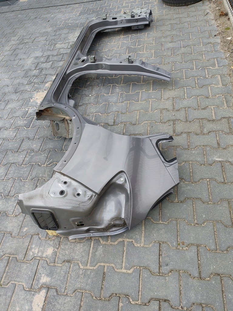 фото №5, Порог блок двигателя левый крыло задняя четверть tekng renault captur i 13-18