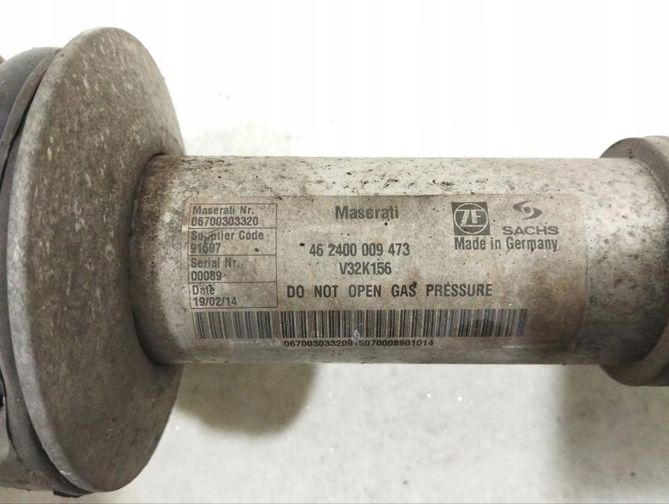 Амортизатор maserati quattroporte vi 2014 з передній po правої 670030332 Зі Шроту