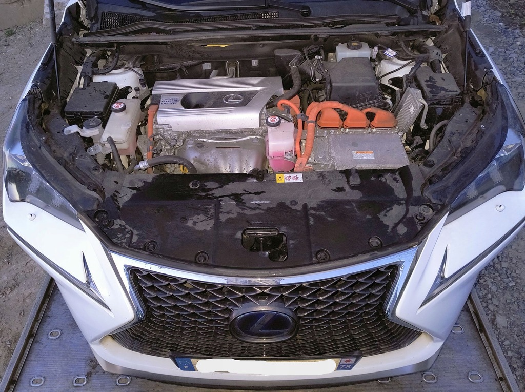 фото №8, Капот крила pas передній підсилювач радіатор lexus nx гібрид fsport 083