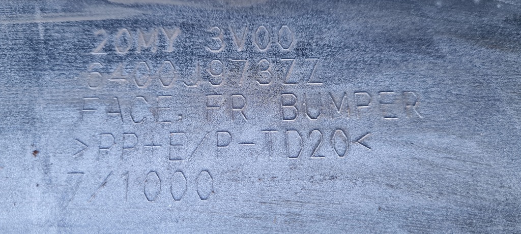 фото №8, Бампер mitsubishi space star iii lift 2019-23 перед передній