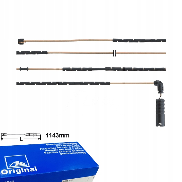 фото №1, Ate 24.8190-0229.2 контакт предупредительный, износ накладок тормозных