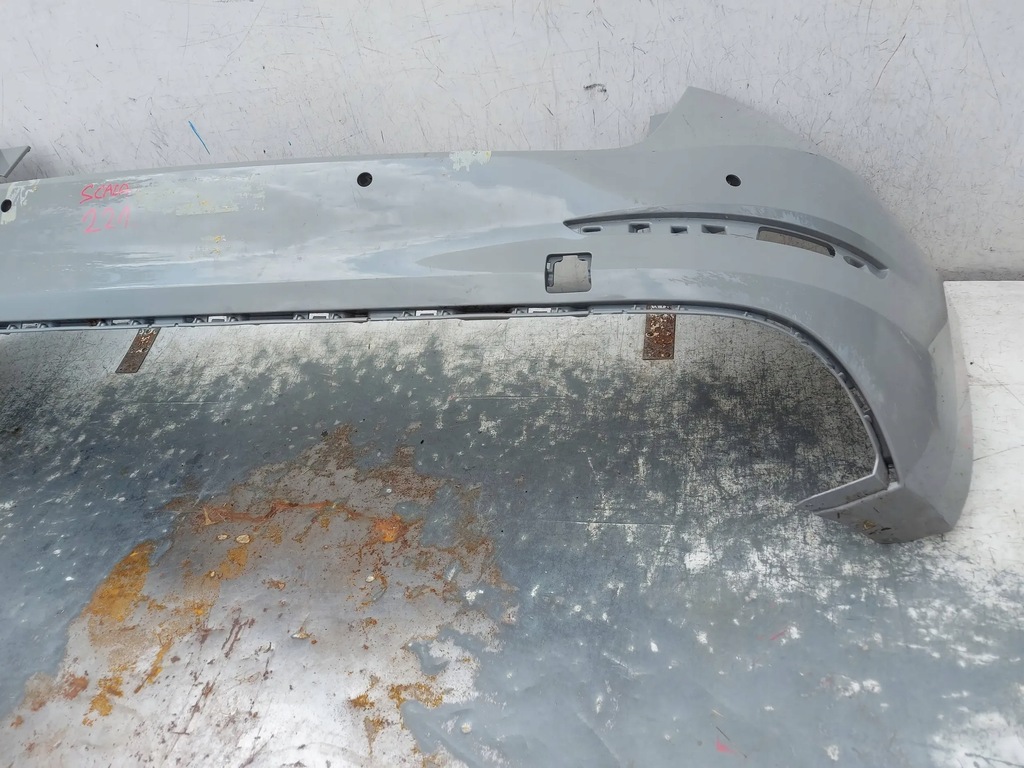 фото №7, Skoda scala 657 бампер задній задня