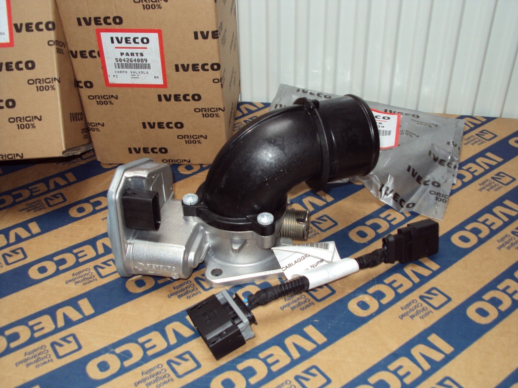 фото №1, Дросельна заслінка iveco daily двигун 3.0 504264089