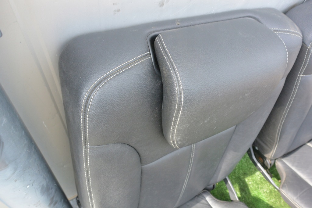 Сидіння iii ряд складний шкіра чорні mercedes-benz gl-klasa x164 комплект Ціна