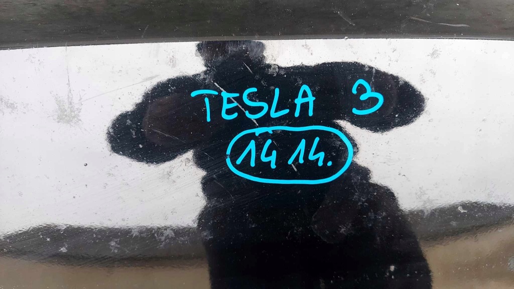 фото №11, Tesla model 3 бампер перед передній 1414
