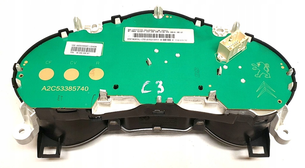 фото №5, Citroen c3 ii счетчик приборы 96668806xt