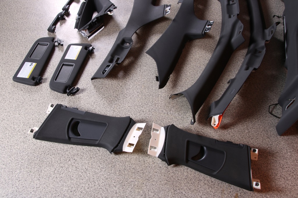 фото №6, Audi a8 d4 4h стеля czarna стійки комплект