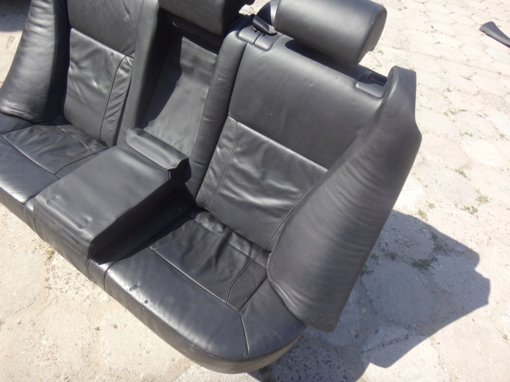 фото №10, Комплект сидіння сидіння заднє сидіння задня шкіра bmw x5 e53 чорні m-pakiet