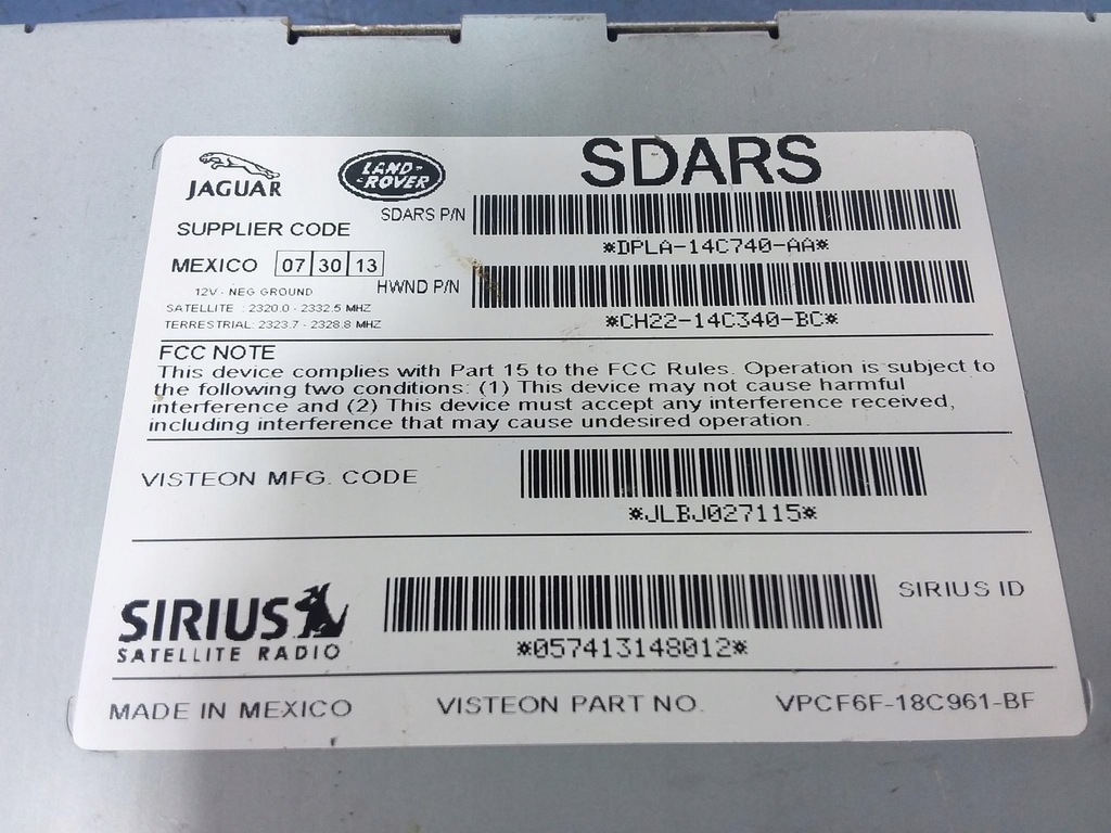 фото №4, Land rover range rover jaguar тюнер радіо