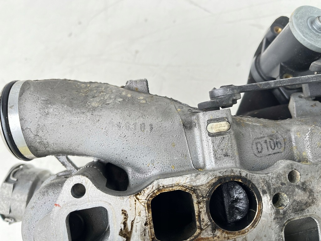 фото №8, Коллектор всасывающий левый термостат регулятор крышка коллектор a6421500594 mercedes