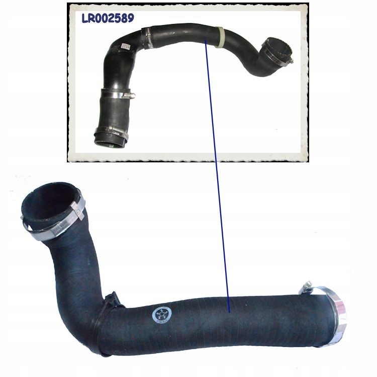 фото №1, Шланг интеркулер land rover freelander ii