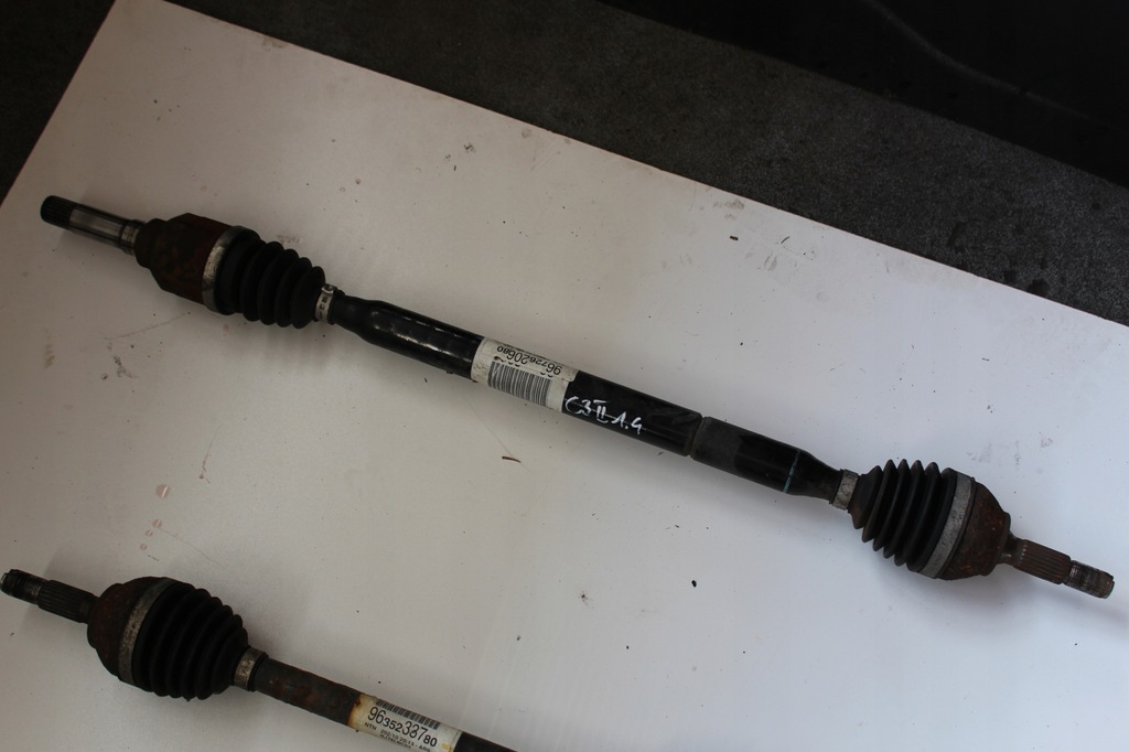 фото №1, Citroen c3 ii 1.4 бензин приводной вал правая перед механическая