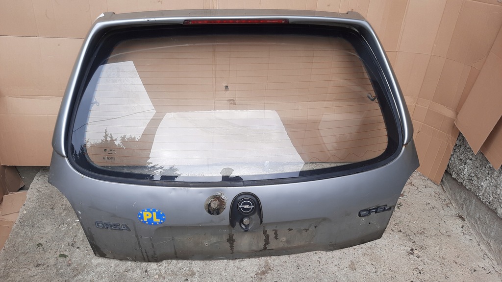 фото №1, Скло задня opel corsa b 3d