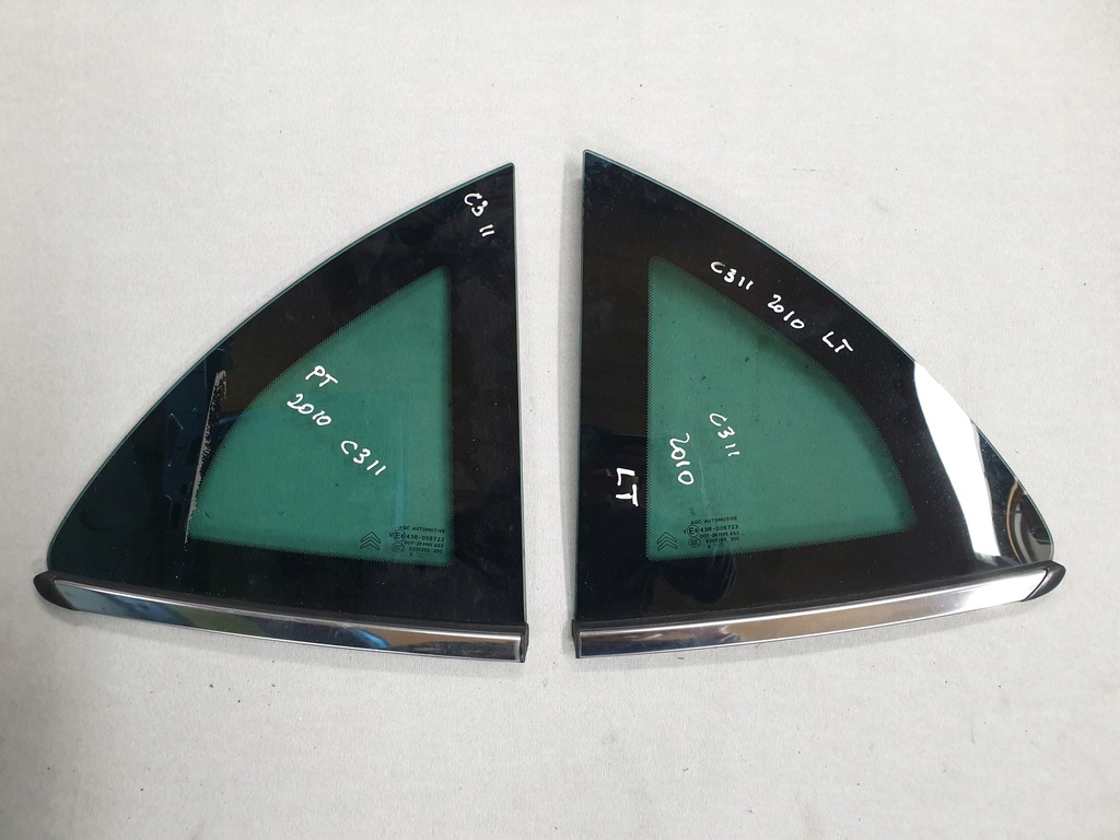 фото №1, Стекло задняя левая citroen c3 ii 2010-2016