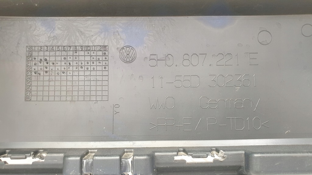 фото №11, Vw golf viii 8 r бампер перед передній