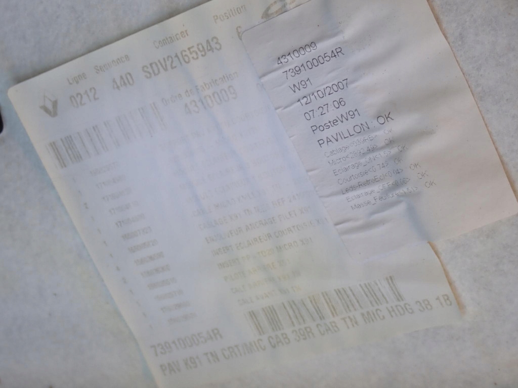 фото №5, Laguna iii 07- kombi grandtour потолок 195027620 4310009 739100054r