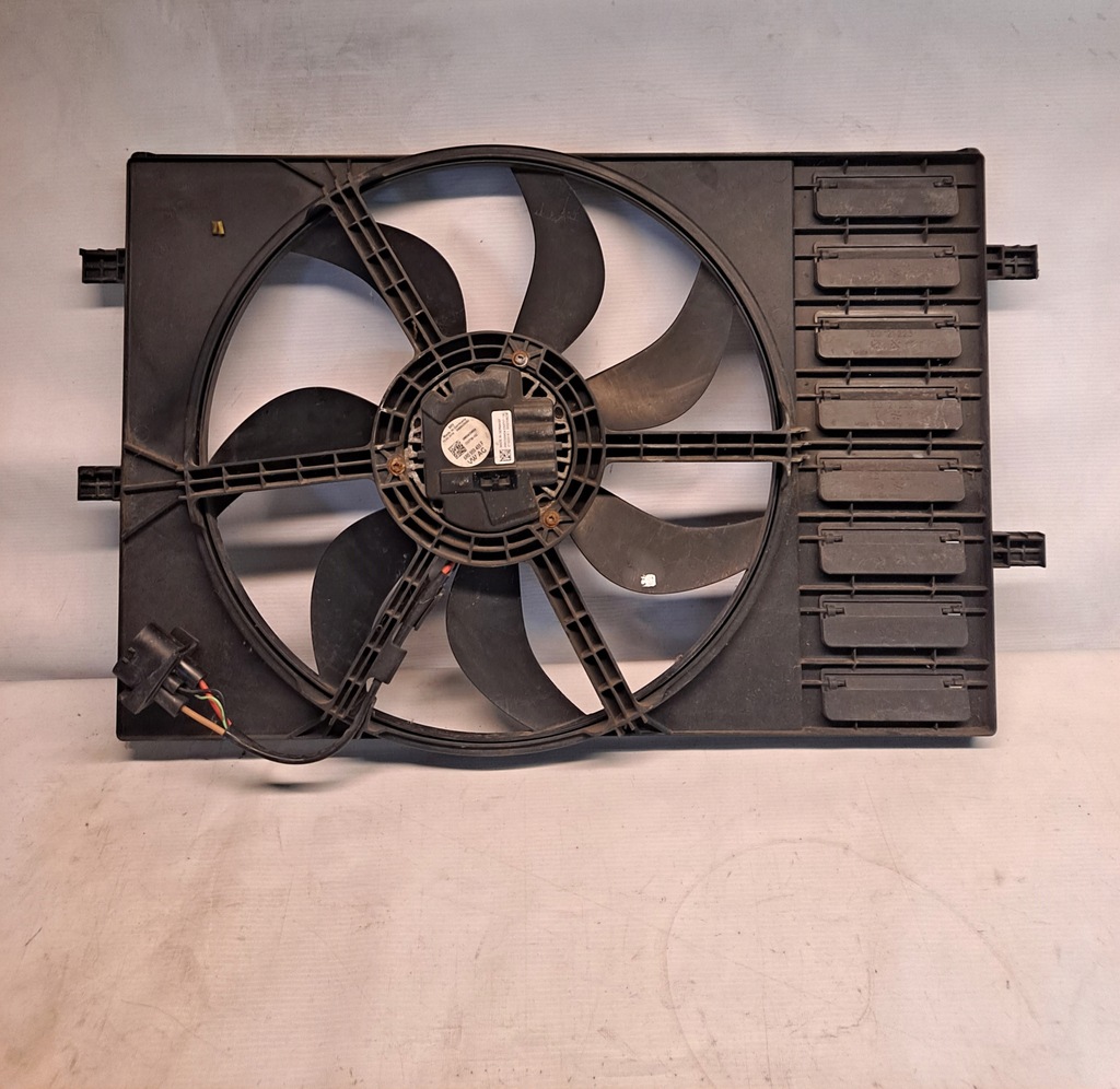 фото №5, Вентилятор радіатора skoda rapid 1,6 tdi 6c0121207 6r0959455f