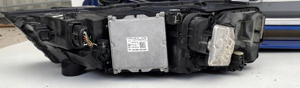 Audi sq7 4m 2017- бампер капот фари matrix крила ly5q 135098 km Оригінал