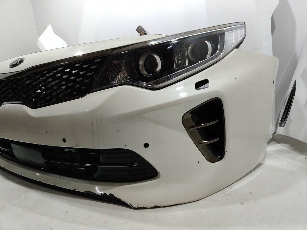 фото №7, Kia optima iv gt перед kompletny бампер лампи pas капот крила