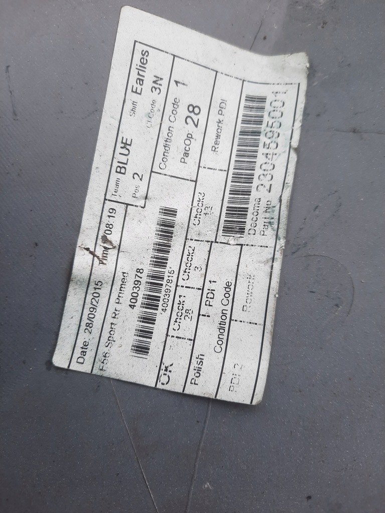 фото №13, Mini cooper s f56 sport 7343614 бампер задний задняя