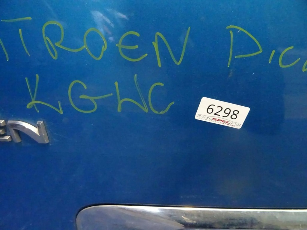 фото №9, Кришка багажника багажника citroen c3 picasso kgwc