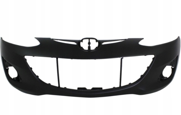 фото №1, Mazda 2 2010-2014 бампер передний перед новый warszawa