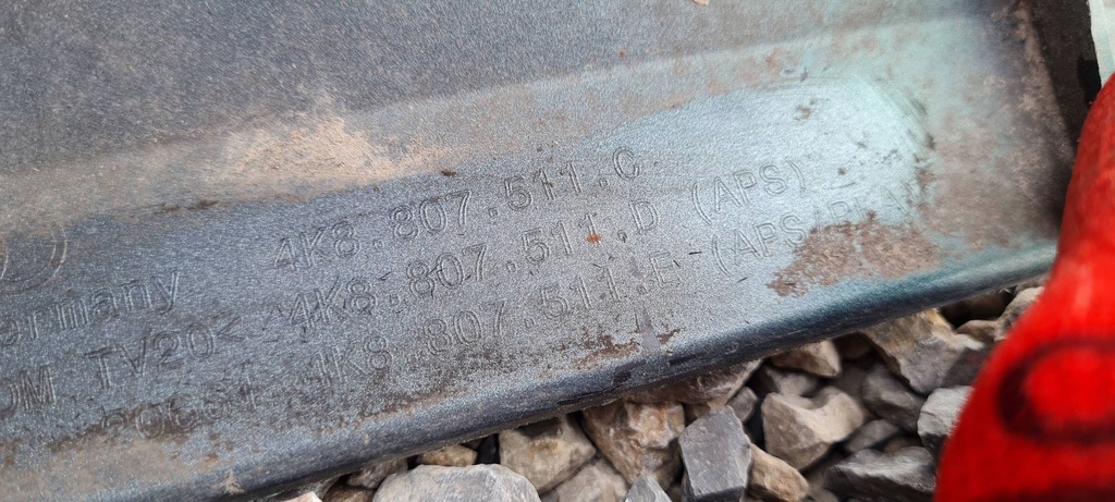 фото №15, A7 c8 4k бампер задня задній спойлер pod 6x pdc sline 4k8807067e