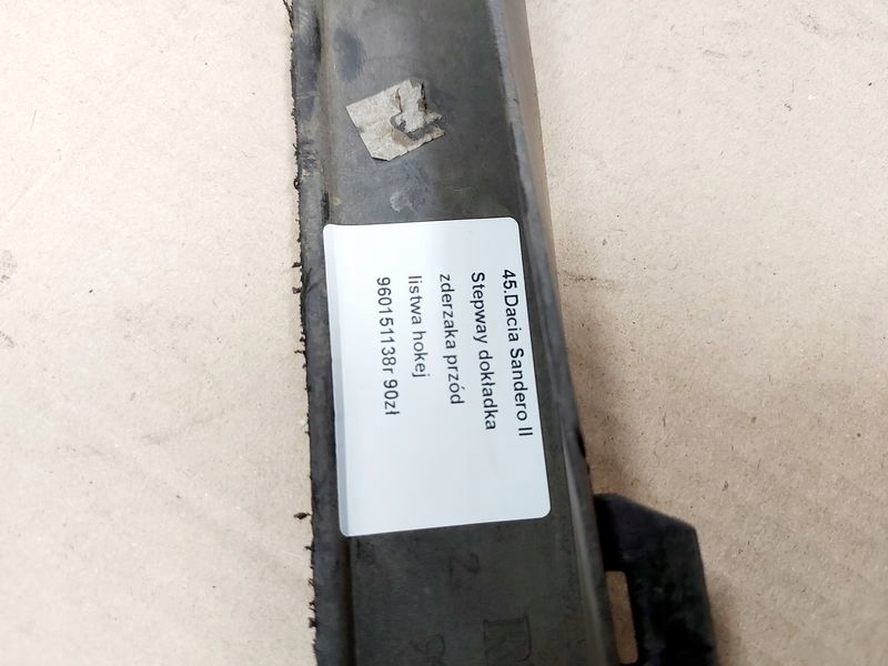 фото №7, Dacia sandero ii stepway накладка бампера перед