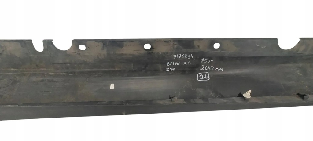 фото №7, Bmw x6 e71 молдинг поріг права накладка поріг 7176234