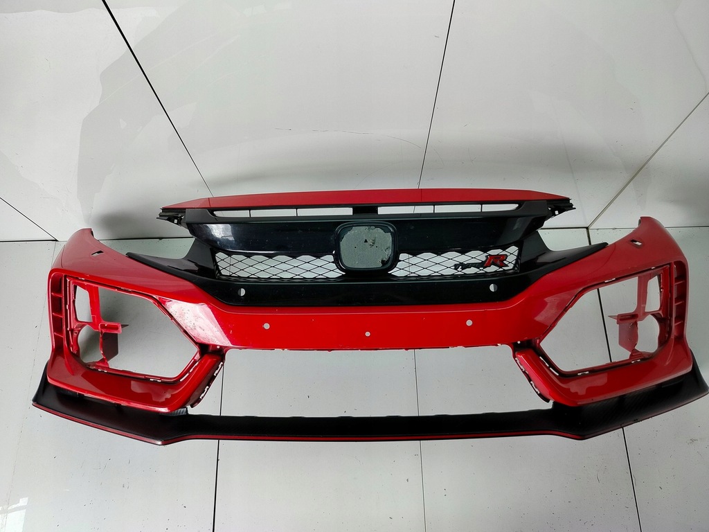 фото №1, Honda civic x 10 type r 17- бампер решётка радиатора