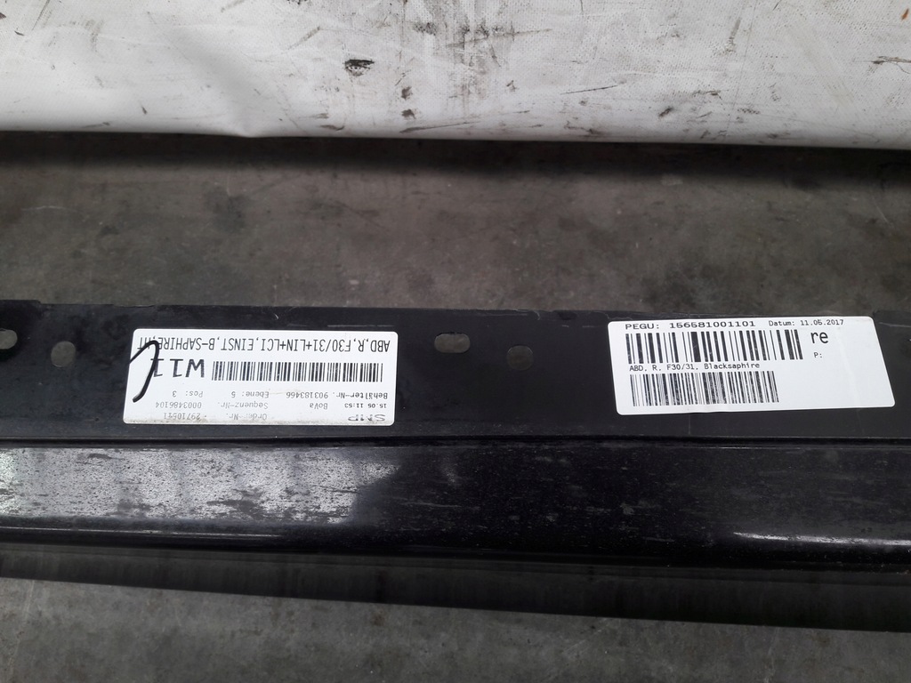 фото №9, Молдинг поріг права 7256912 bmw f30/ f31