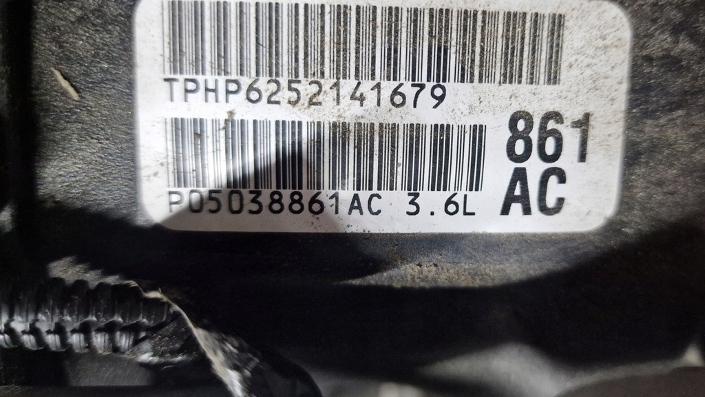 фото №11, Jeep grand cherokee wl l 3.6 бензин 2021 2022 2023 2024 kompletny двигатель