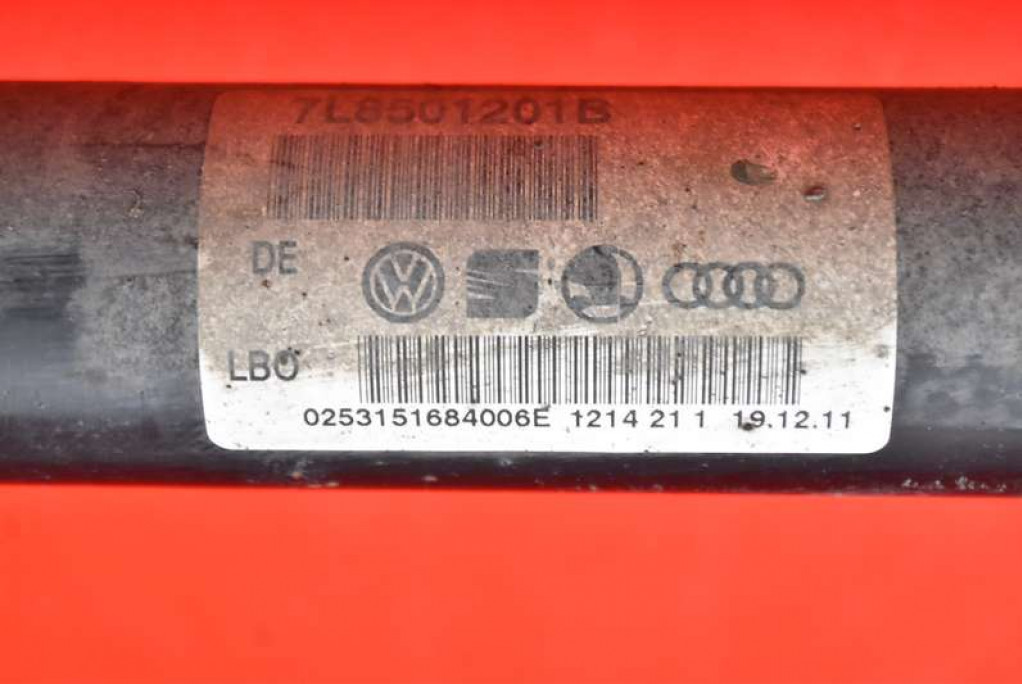 Привідний вал ліва задні автоматична коробка передач 7l8501201b audi q7 4l 3.0 tdi 245 km quattro рестайлінг Недорого